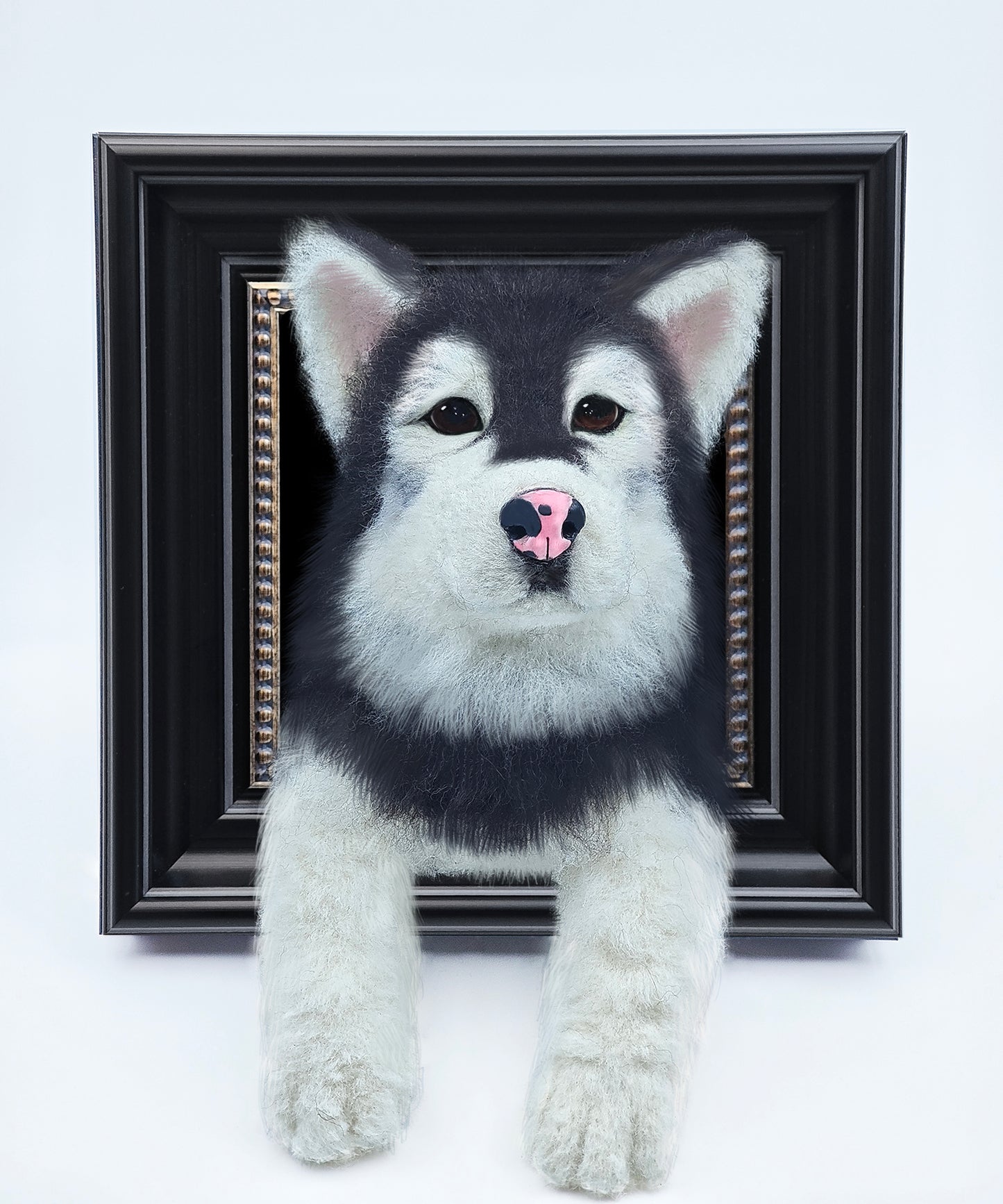 Furrymemo Handmade Wool Felt Dog